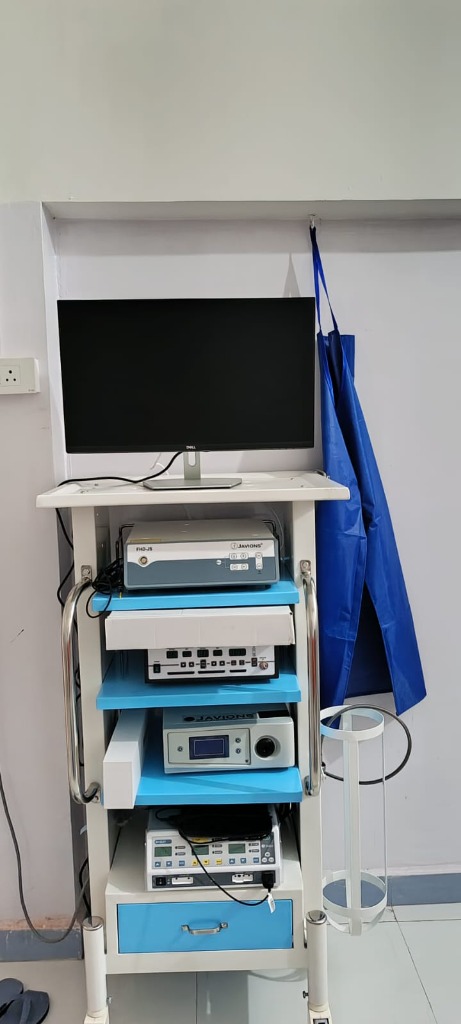 Advanced Laparoscopy Equipment at Dr. Shams Taurej Hospital